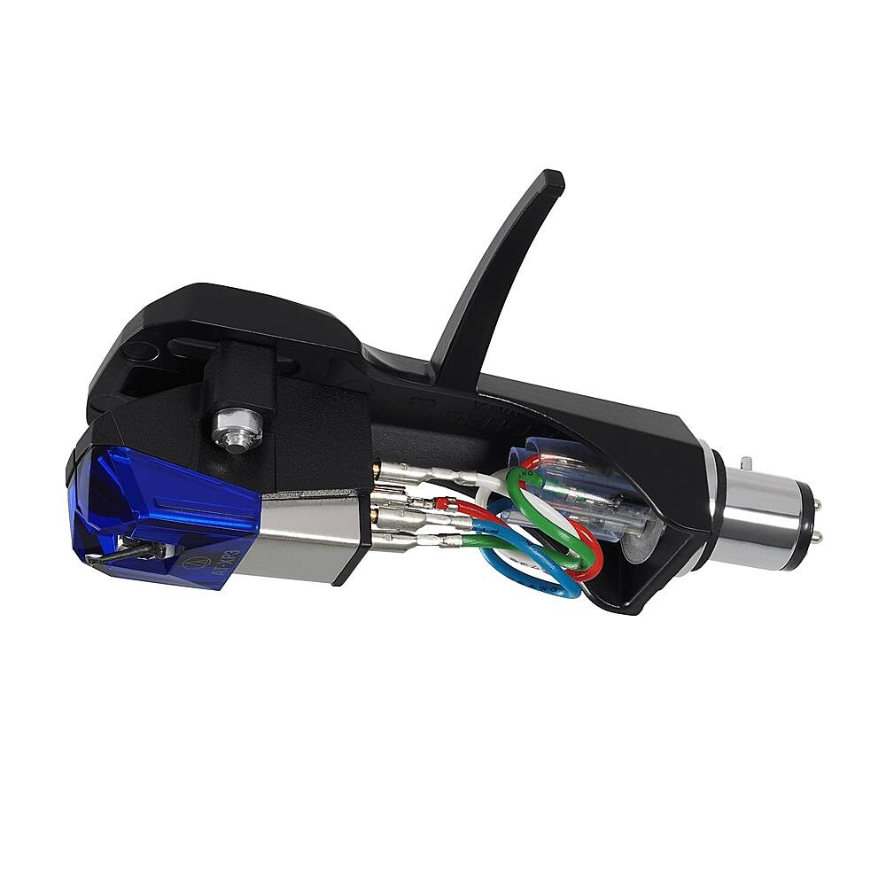 Angle. Audio-Technica - Audio Technica AT-XP3/H Headshell Combo Kit - Blue.