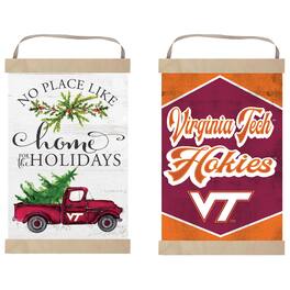 Jardine - Virginia Tech Hokies 12" x 20" Reversible Banner Sign - White