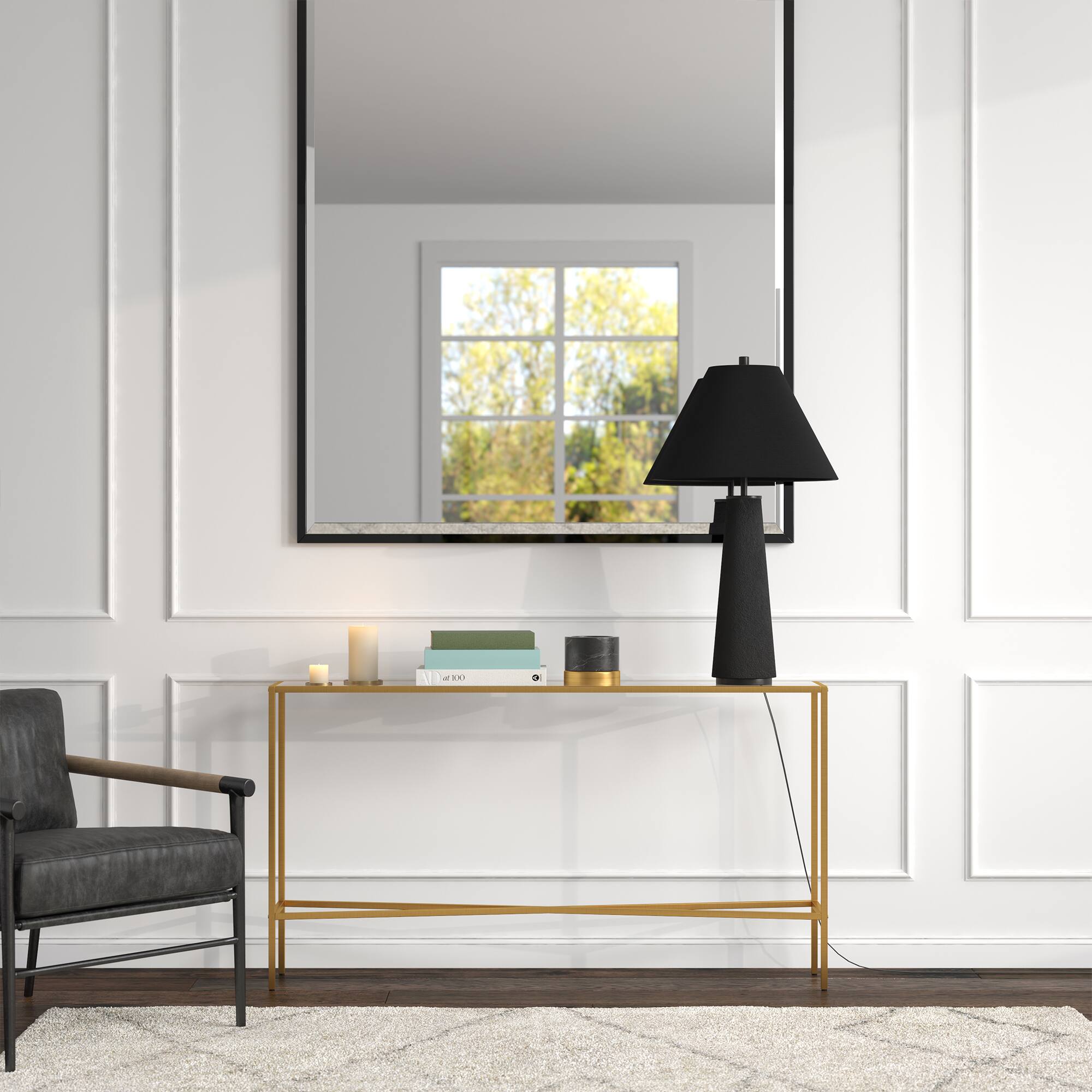 Alt View 11. Hudson&Canal - Ingalls Table Lamp - Matte Black.