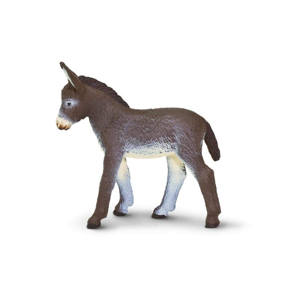 Alt View 2. Safari Ltd. - Donkey Foal Toy Figurine.