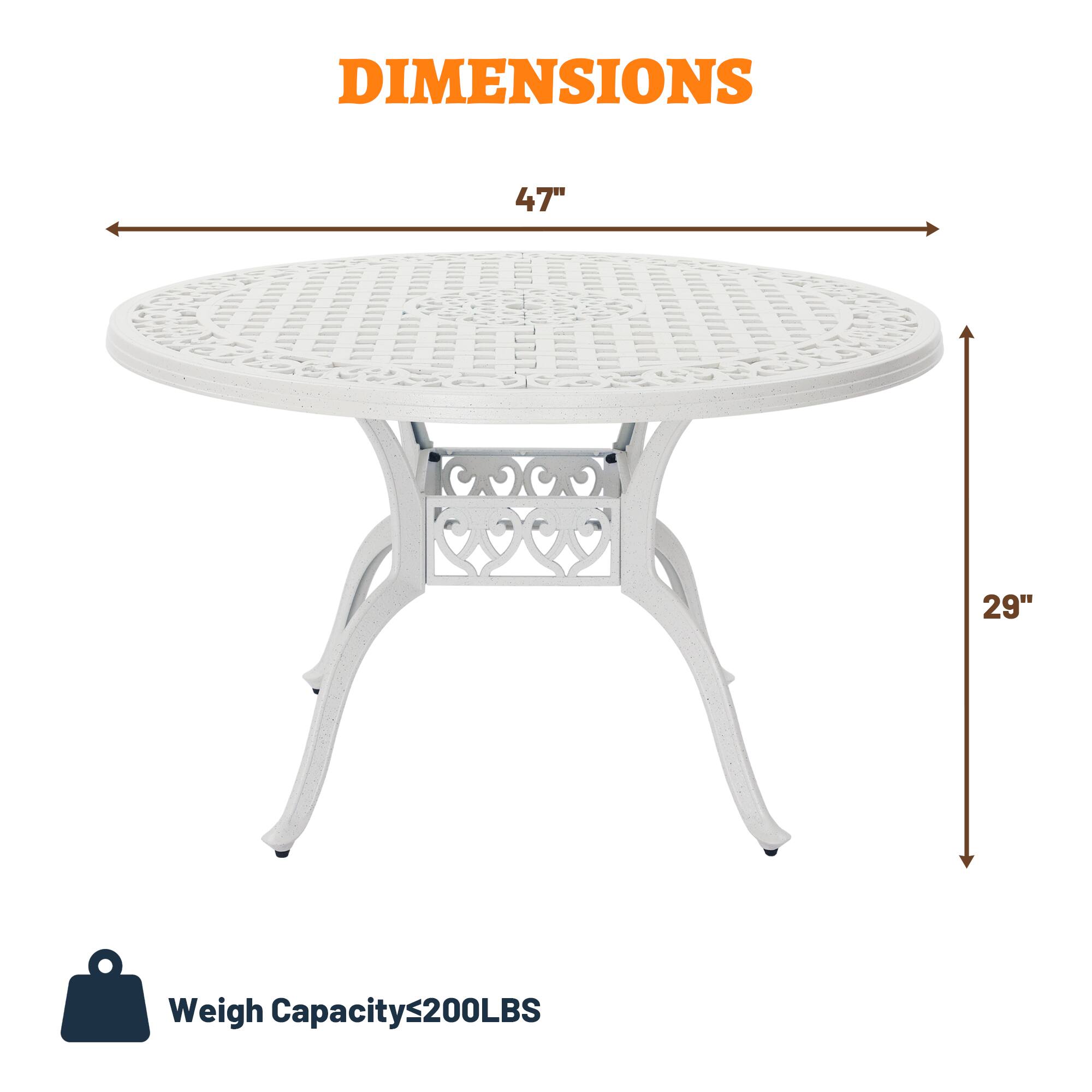 DIMENSIONS  
47" x 29"  
Weigh Capacity: 200LBS