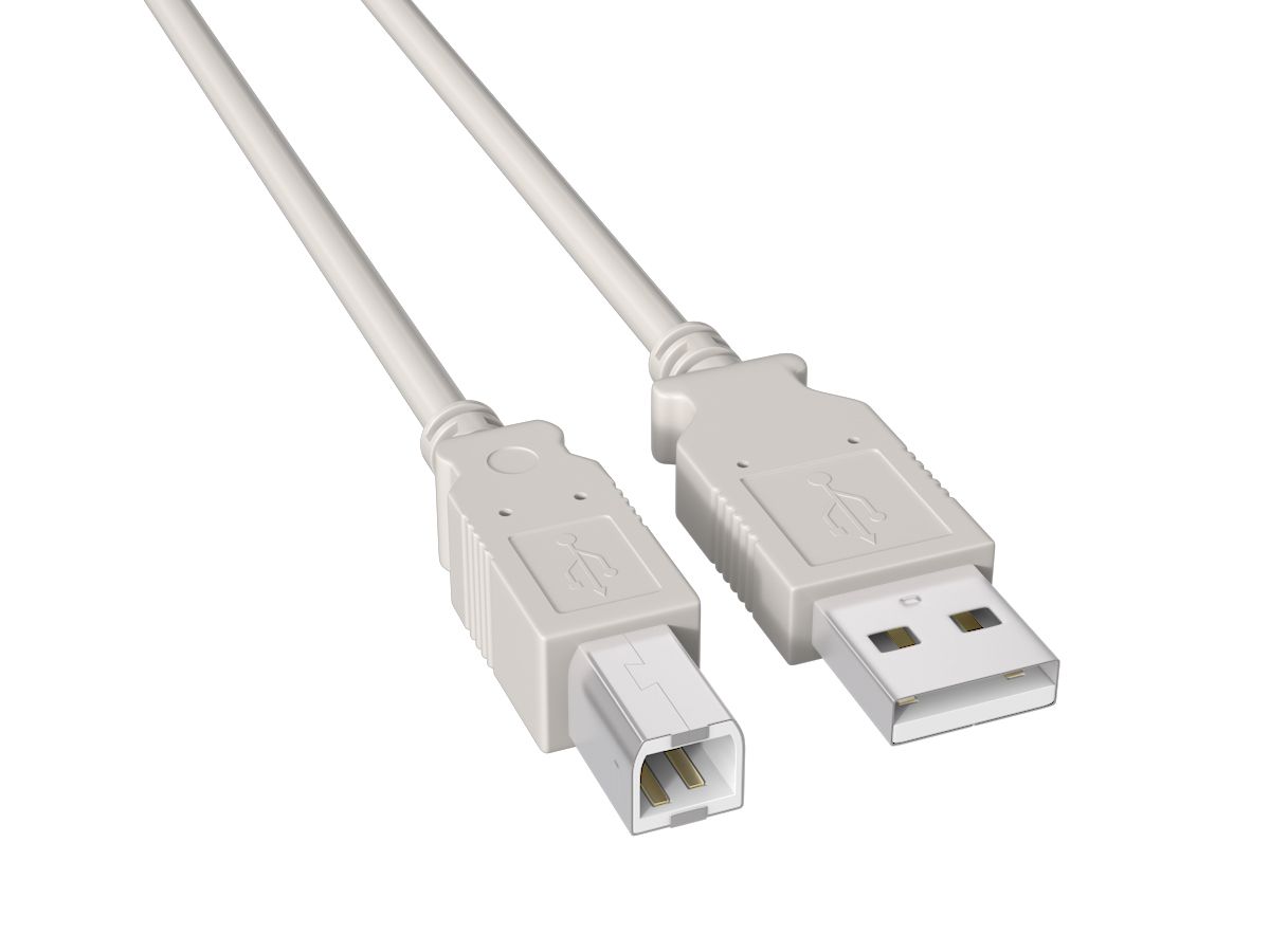 Sanoxy - 3ft USB 2.0 A Male to B Male Cable - White price history on PriceWatchPro