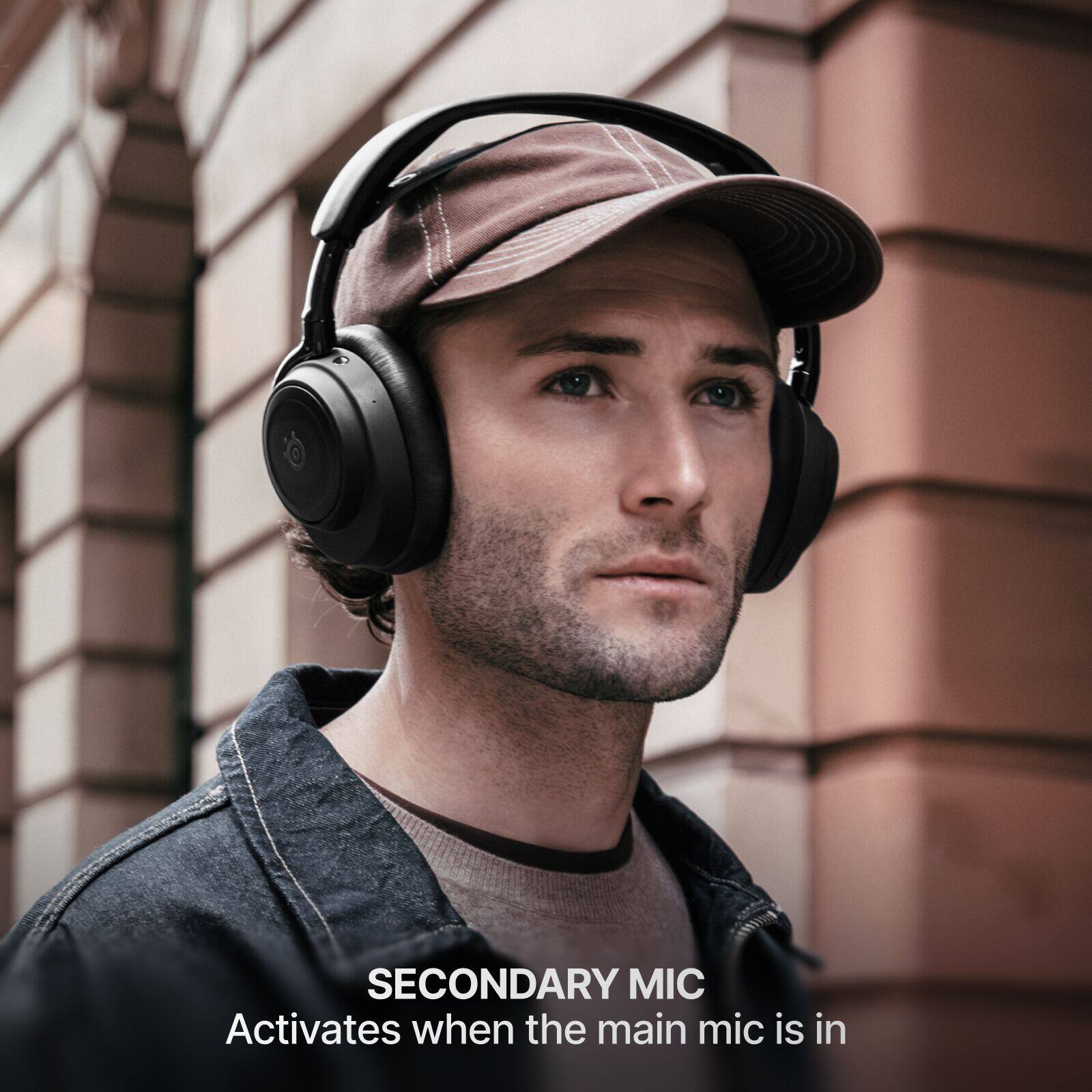 SECONDARY MIC  
Activates when the main mic is in