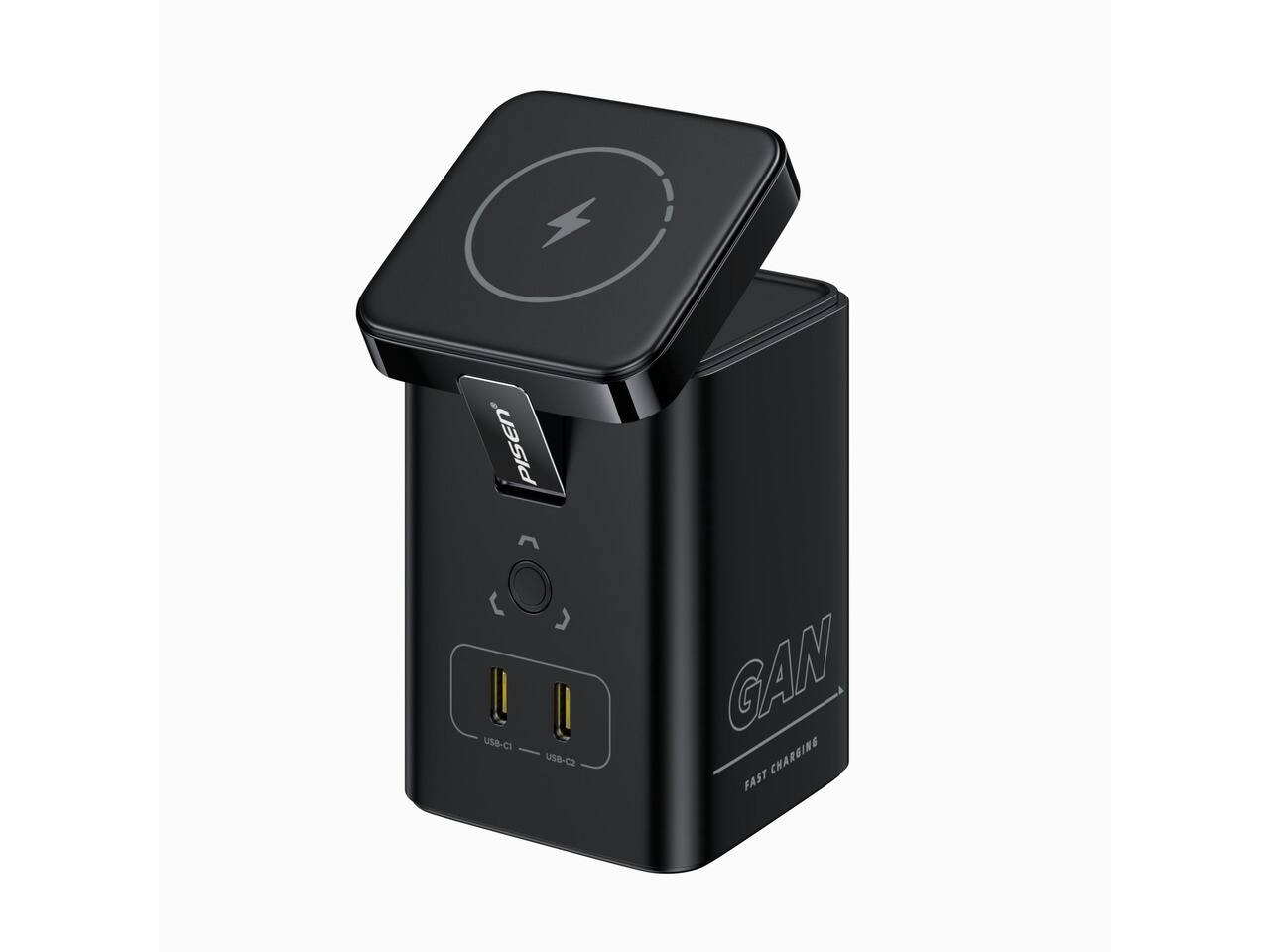 PISEN  
USB-C1  
USB-C2  
GAN CHARGING FAST