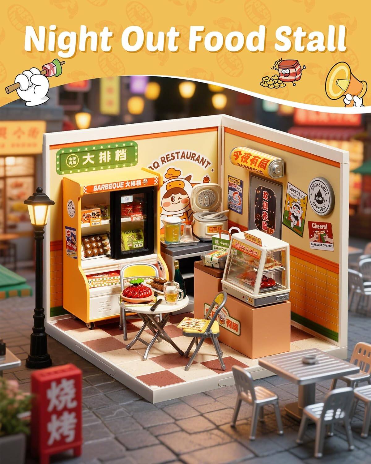 Night Out Food Stall

RESTAURANT

FRESH BARBEQUE

Operating at night

SMOKE

Cheers!

BARBEQUE & Meat

Fresh dod

BARBEQUE STALL