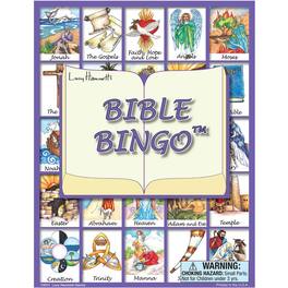 Lucy Hammett Games - Lucy Hammett Bible Bingo Card Game for Kids and Families Learn Bible Stories Through Play
