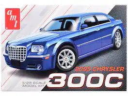 Skill 2 Model Kit 2005 Chrysler 300C 1/25 Scale Model by AMT - Blue