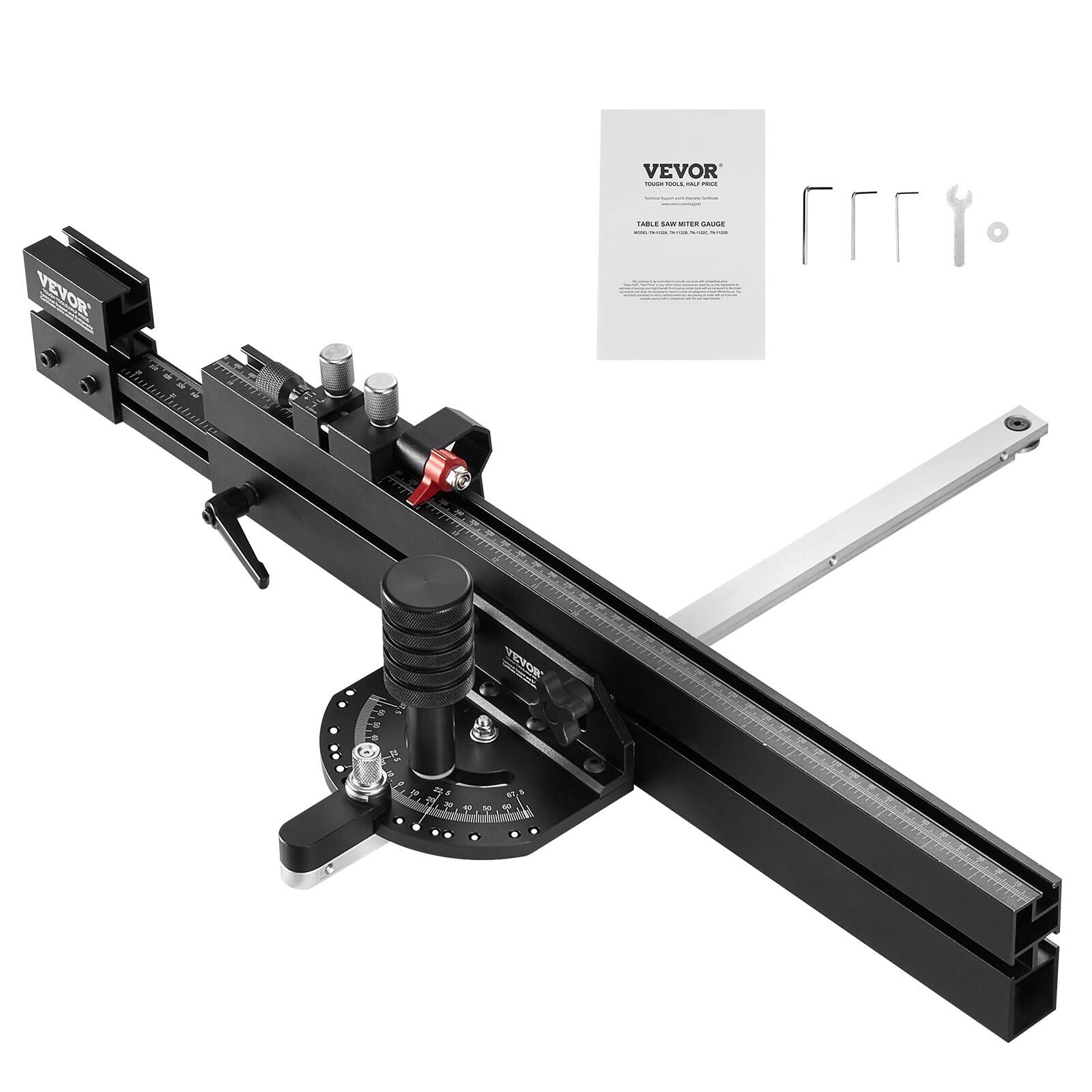 VEVOR  
Table Saw Miter Guide  
TABLE SAW MITER GUIDE  
VEVOR