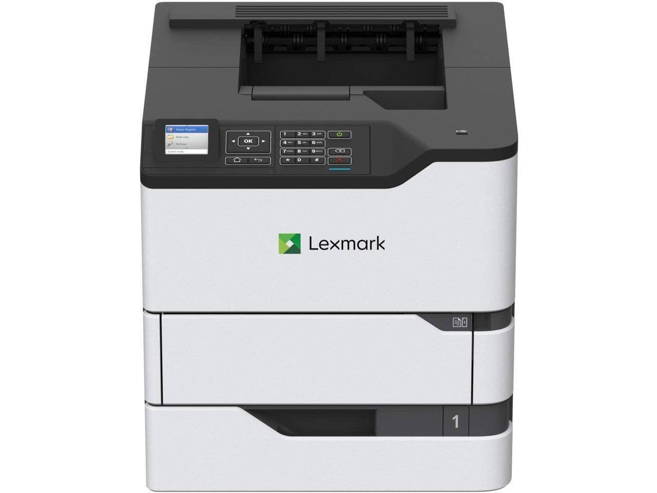 Alt View 7. Lexmark - Lexmark MS821dn Single Function Monochrome Duplex Laser Printer - false.