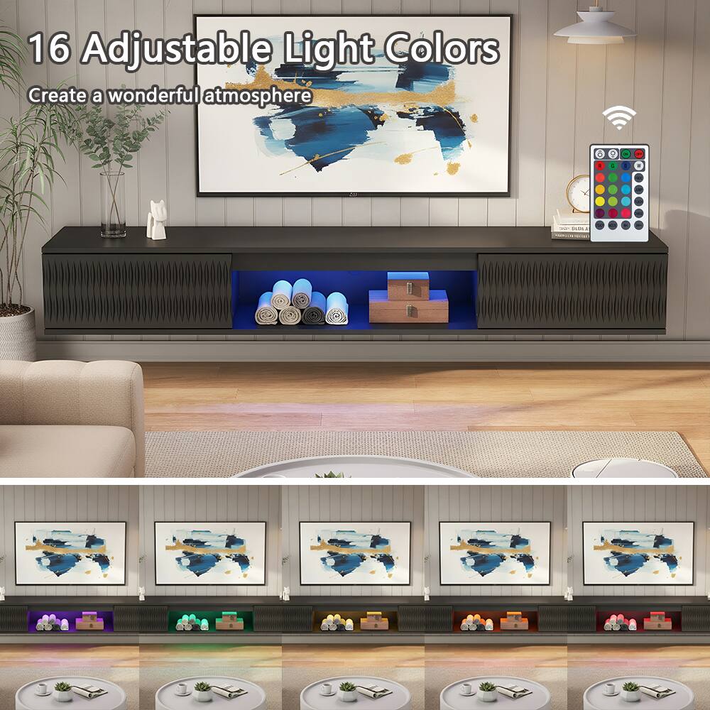 16 Adjustable Light Colors  
Create a wonderful atmosphere