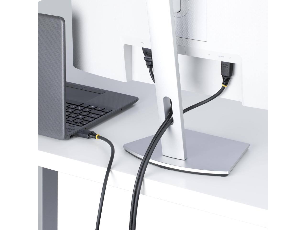 Alt View 3. StarTech.com - StarTech 3ft HDMI Cable, 4K 60Hz, HDR10/HDCP 2.2, Gripping Connectors, UHD HDMI Cord HDMI2-CABLE-GRIP-3F.