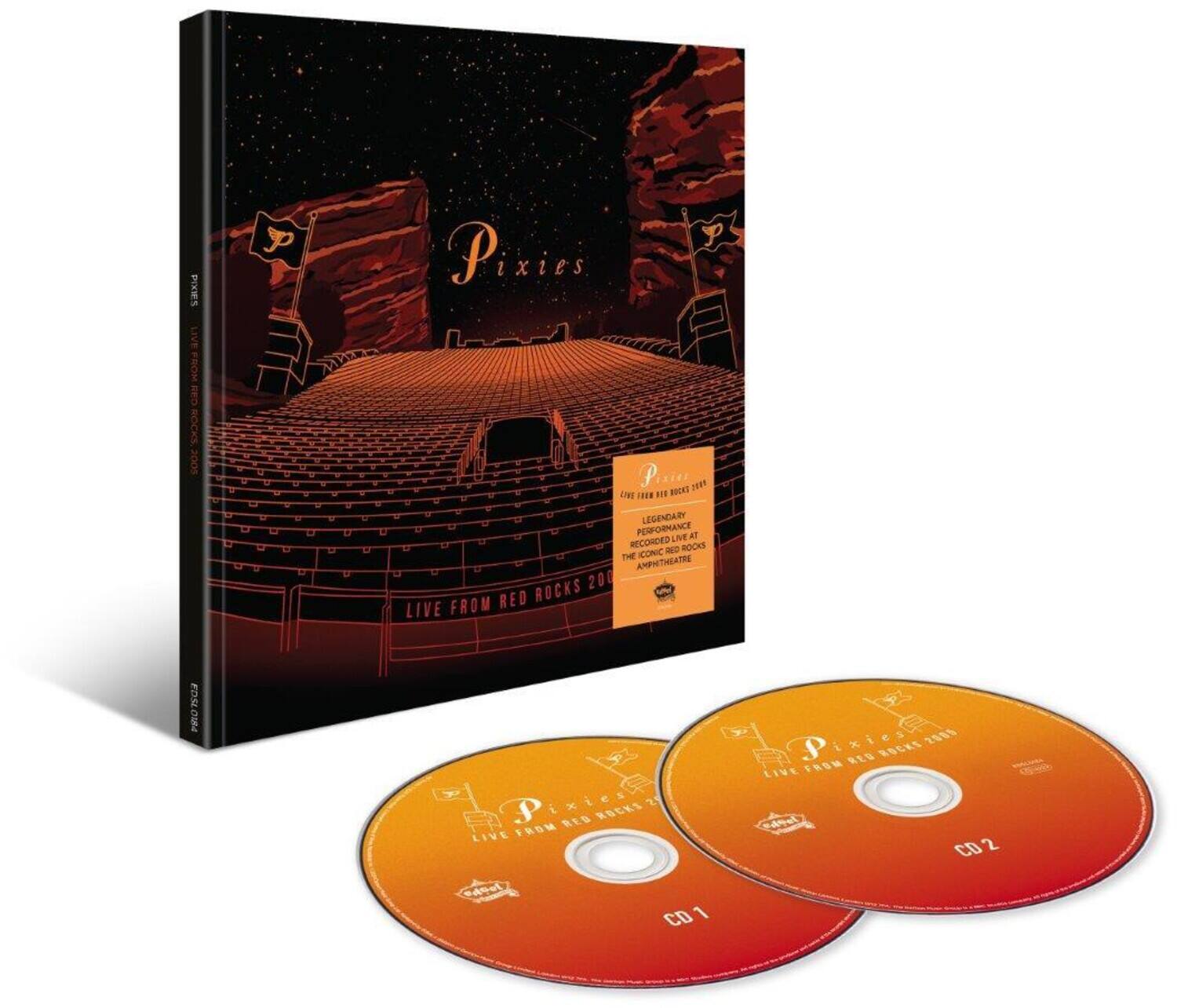 Pixies  
LIVE FROM RED ROCKS 2008

Legendary Performance Recorded Live  
The Red Rocks Amphitheatre

CD 1  
CD 2