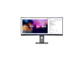 Lenovo - ThinkVision P40WD-40 40" Computer Monitor 64B4GAR1US - Black