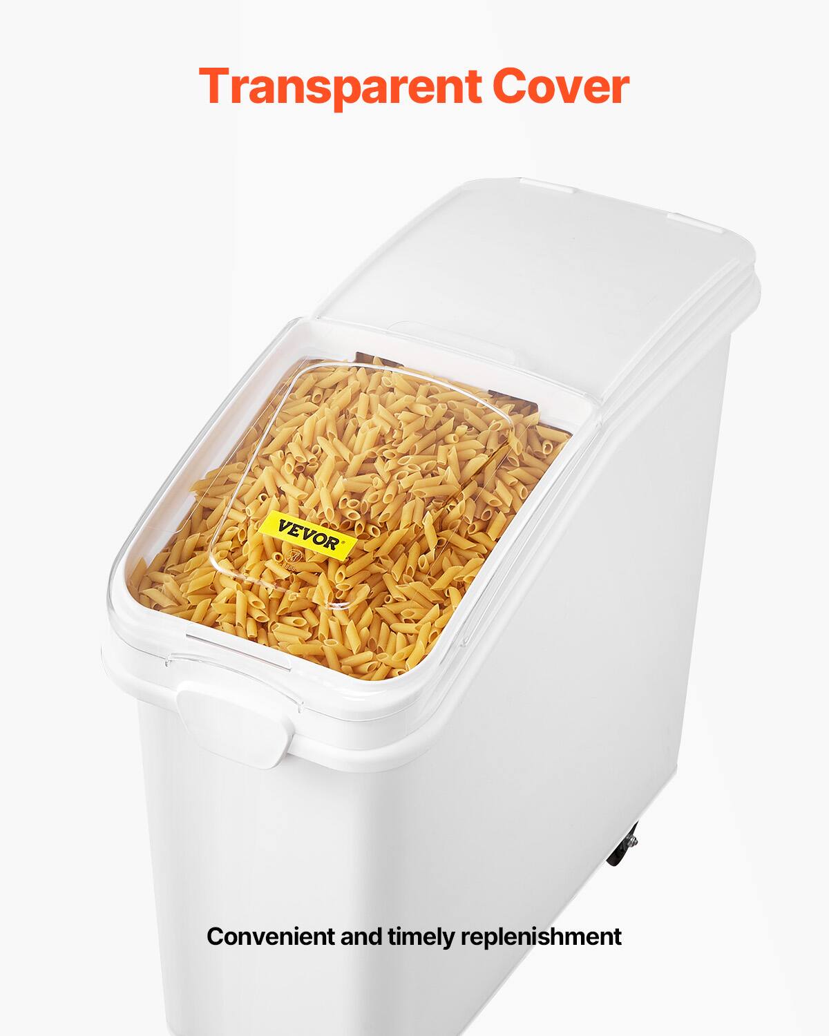 Transparent Cover, Convenient and timely replenishment, VEVOR