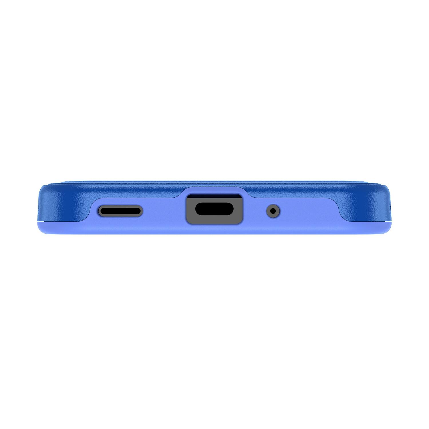 Back. Echelon - echelon Intact Series Case for Samsung Galaxy A17 5G / A16 5G - Reflex Blue - Blue.