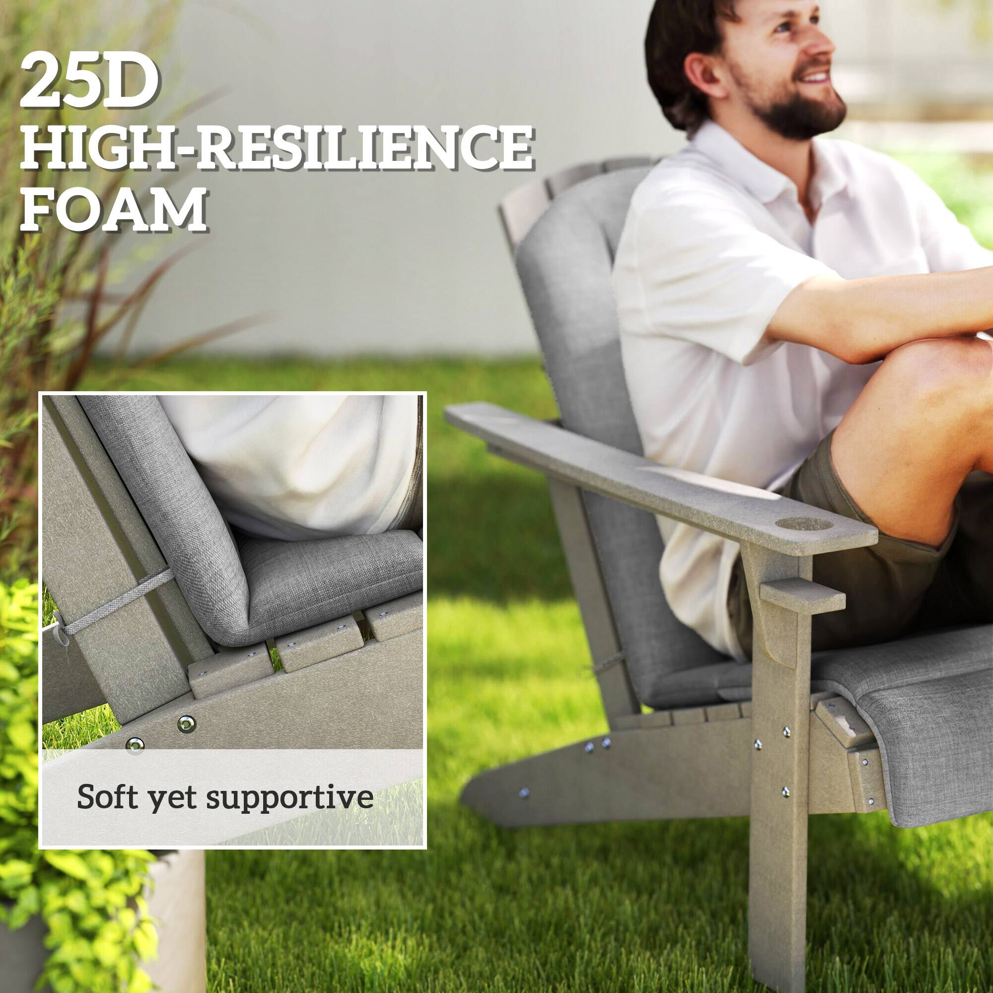 25D HIGH-RESILIENCE FOAM

Soft yet supportive