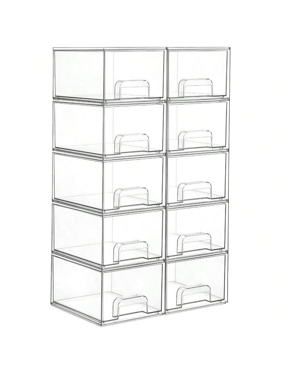 10 pack - transparent