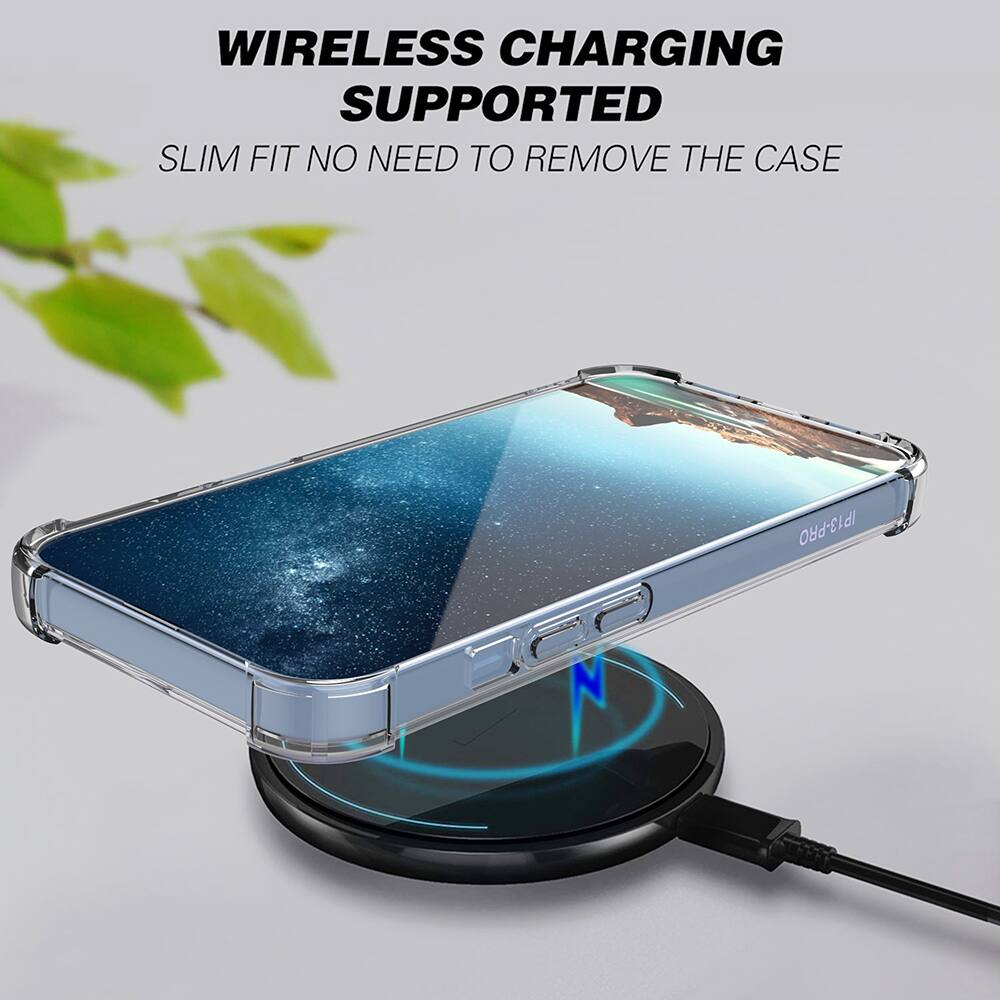 WIRELESS CHARGING SUPPORTED  
SLIM FIT NO NEED TO REMOVE THE CASE