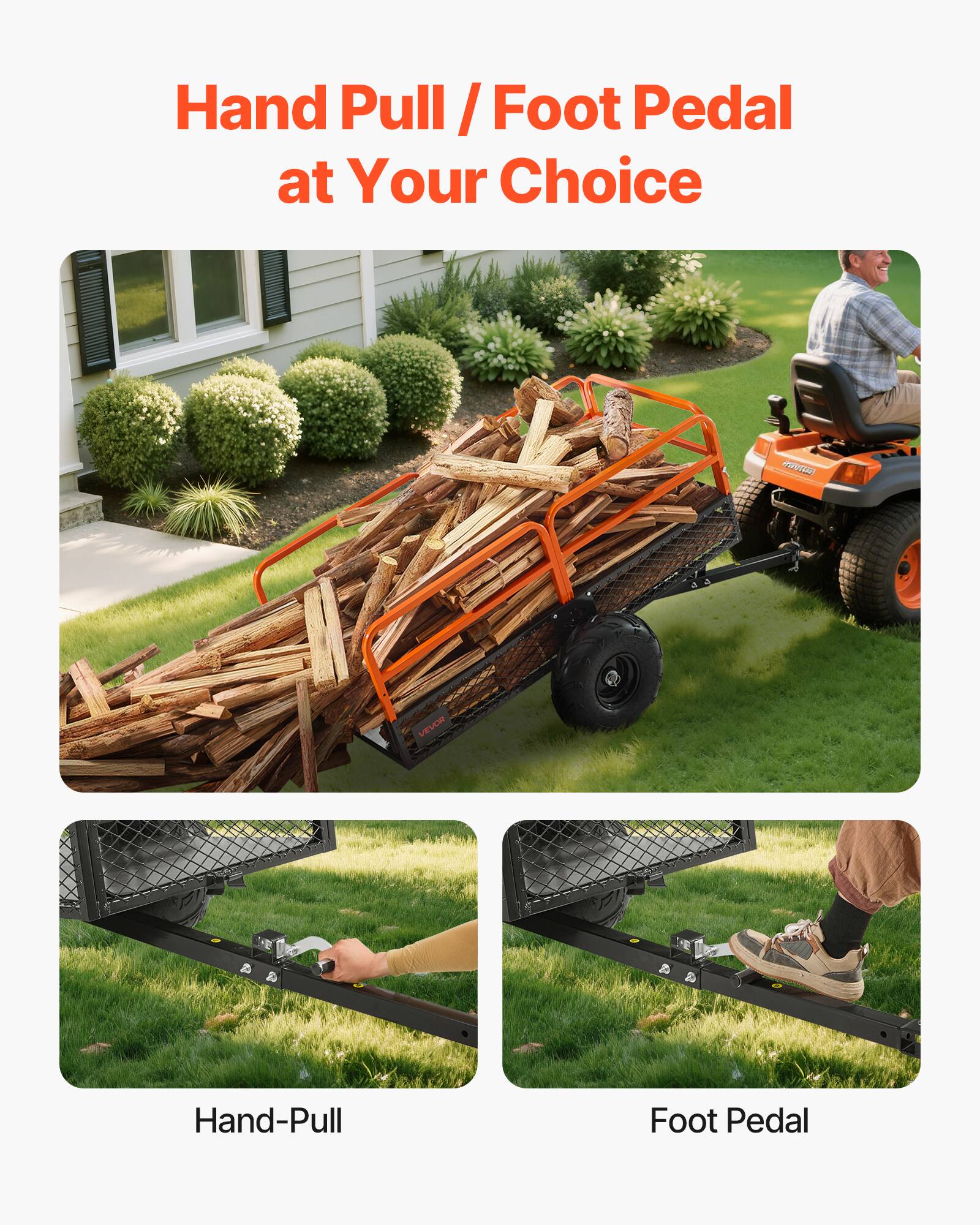 Hand Pull / Foot Pedal at Your Choice

Hand-Pull

Foot Pedal