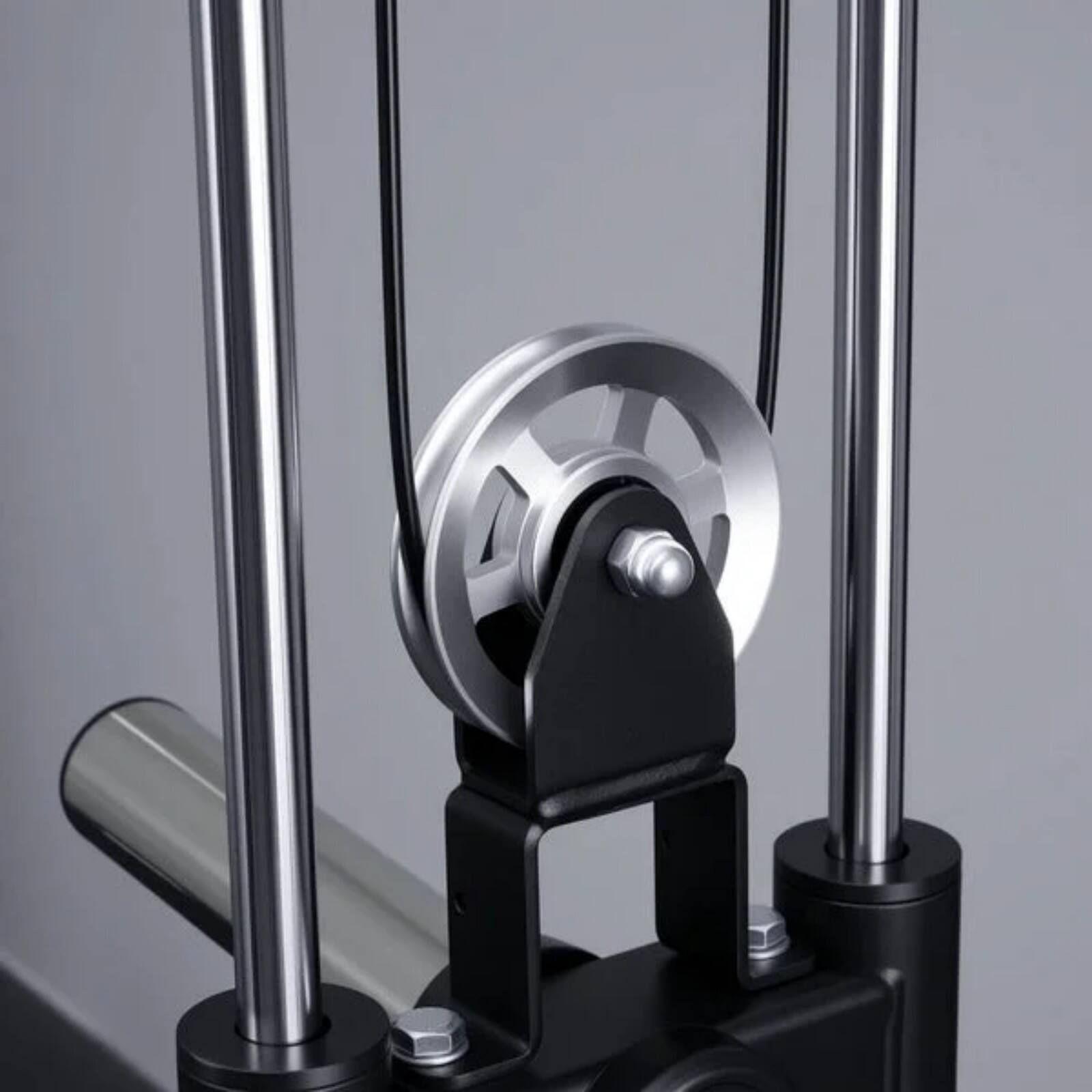 Alt View 9. Mikolo - ANUBIS Power Cage, All-in-One Power Rack Cage, 2000LBS Power Cage Squat Rack, Dual Pulley Cable Crossover System - Black.