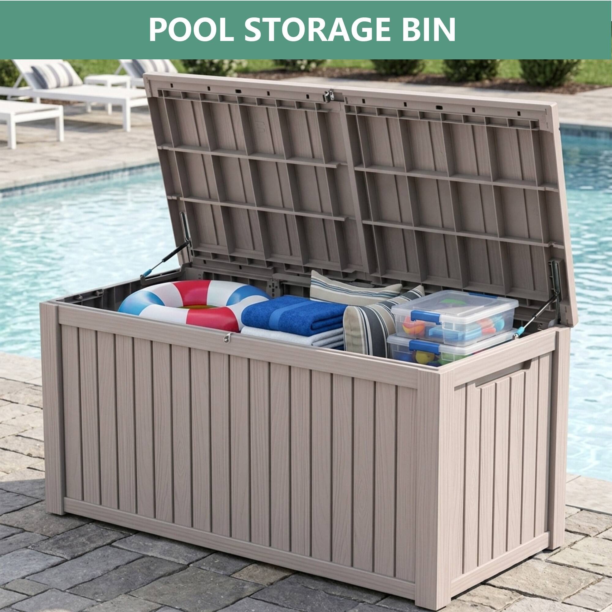POOL STORAGE BIN