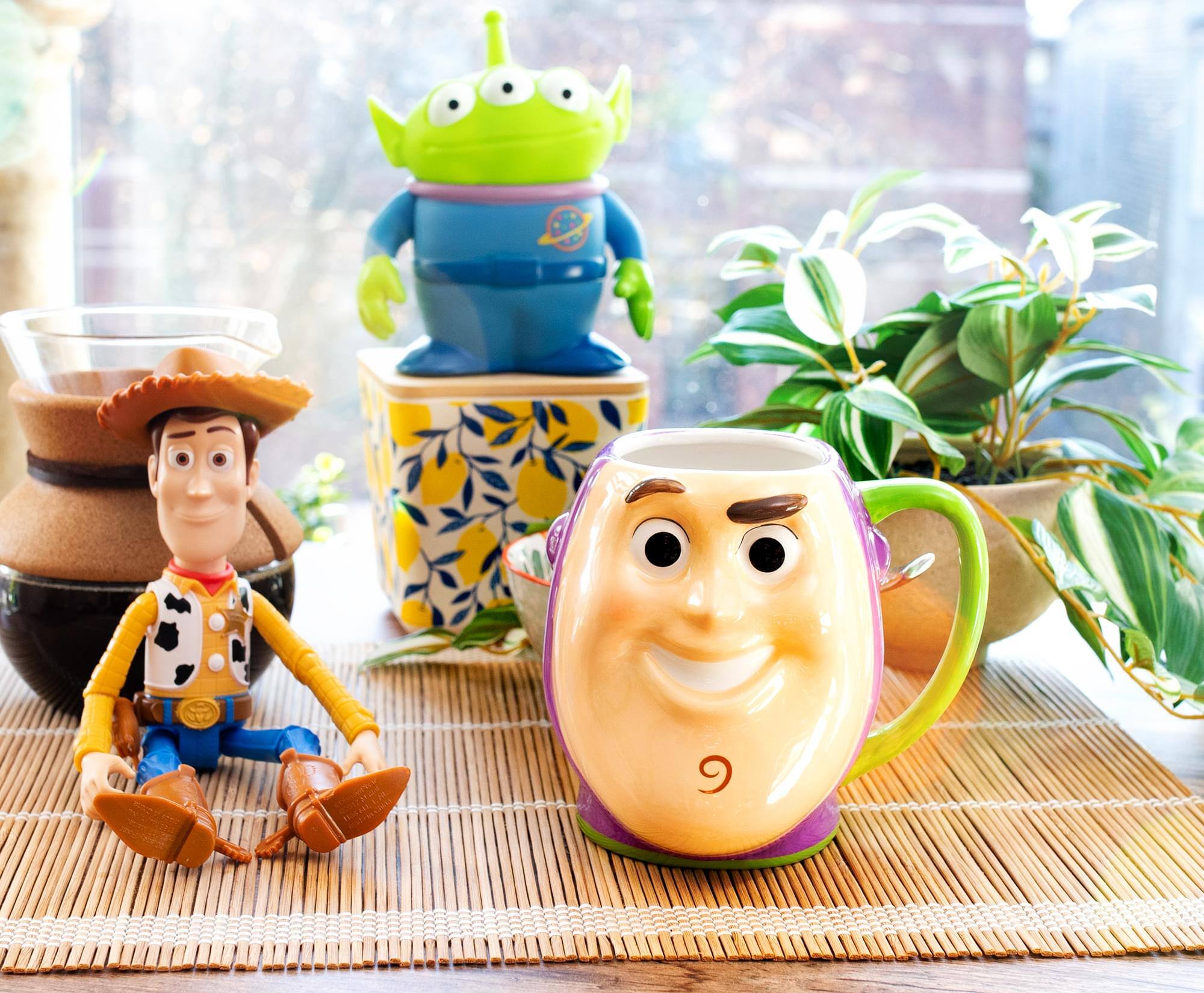 Alt View 2. Disney - Disney Pixar Toy Story Buzz Lightyear Sculpted Ceramic Mug | Holds 20 Ounces - Purple.