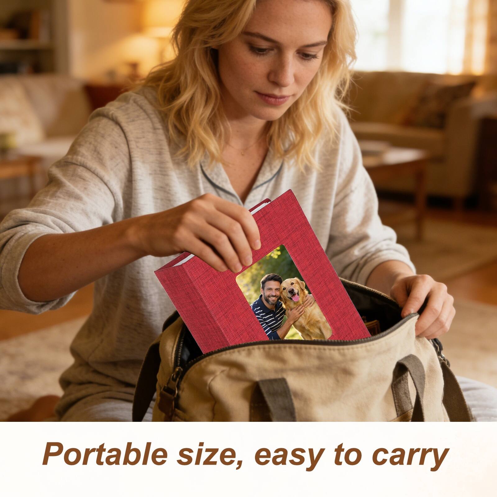 Portable size, easy to carry