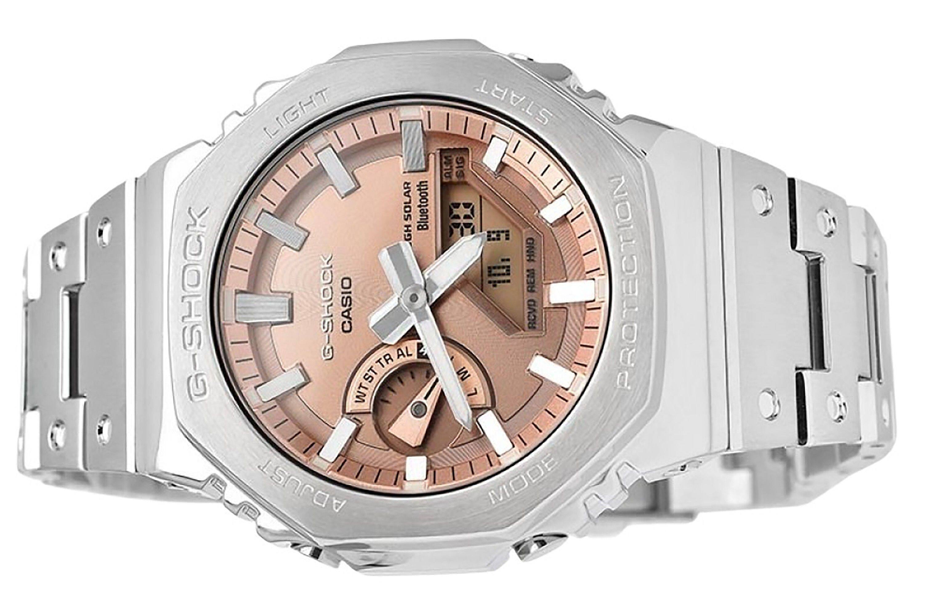 G-SHOCK LIGHT SOLAR Bluetooth  
CASIO  
G-SHOCK  
WISTRAL AL  
PROTECTION  
MODE  
ADJUST  
START  
UI  
SIG  
X  
ET  
HND  
10  
REM  
RCVD  
M  
7