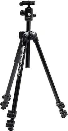 Manfrotto - 290 Tripod with Quick Release Ball Head - Black