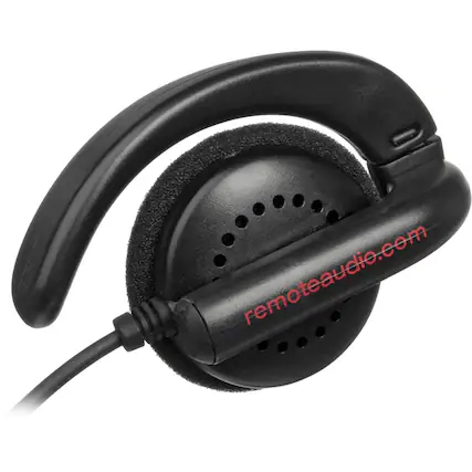 Front. Remote Audio - Remote Audio EAR BUD Single Earphone with Swiveling Ear Hook, Pack of 6.