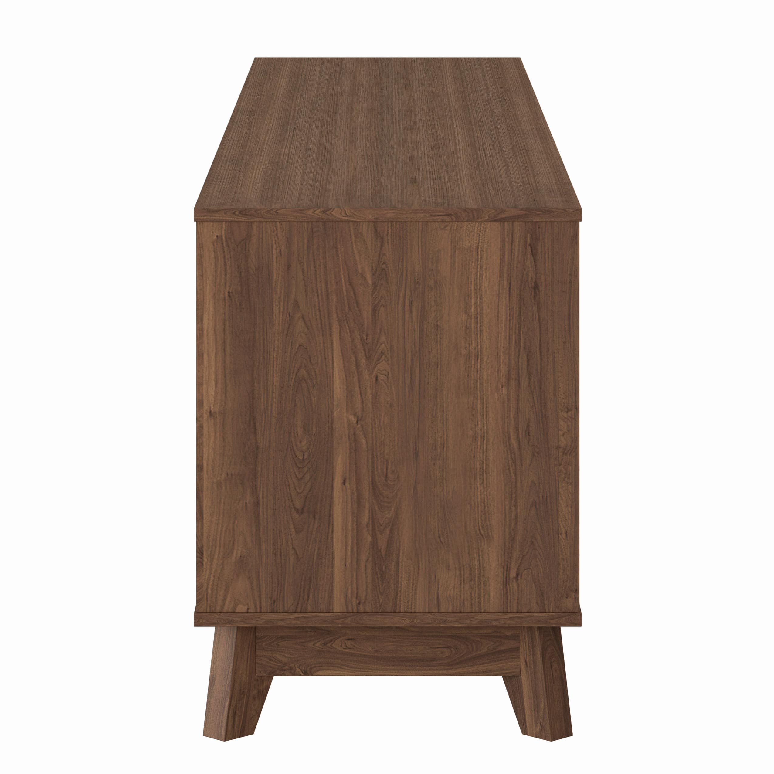 Alt View 32. CorLiving - Hollywood Collection TV Stand with Open and Closed Shelves for Most TVs up to 85" - Brown.