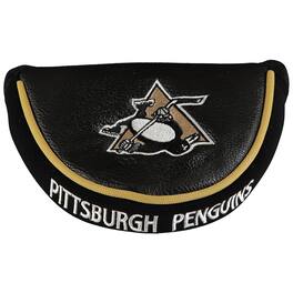 Team Golf - Pittsburgh Penguins Golf Mallet Putter Cover - Multicolor
