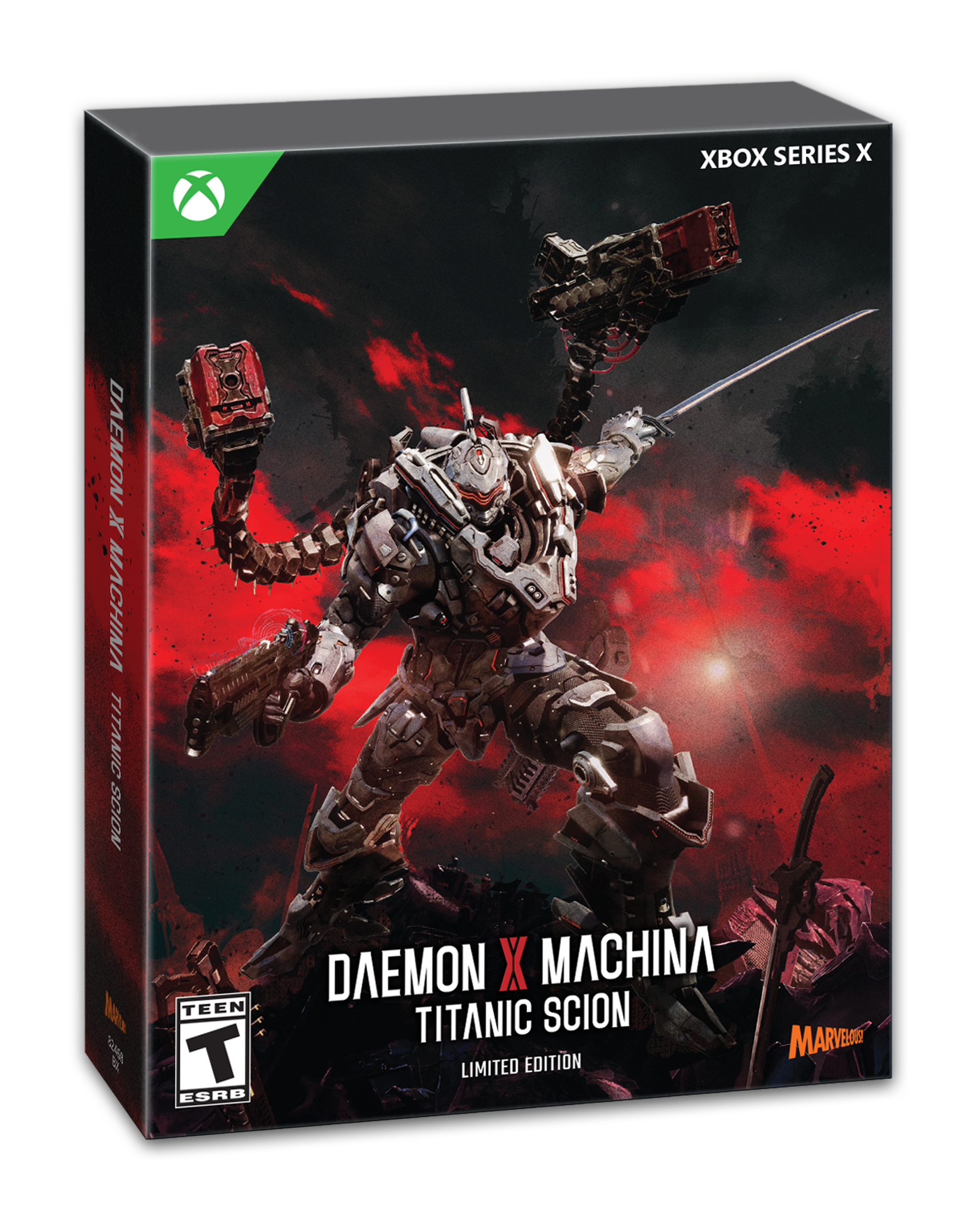 Xbox Series X Daemon X Machina Titanic Scion Limited Edition.