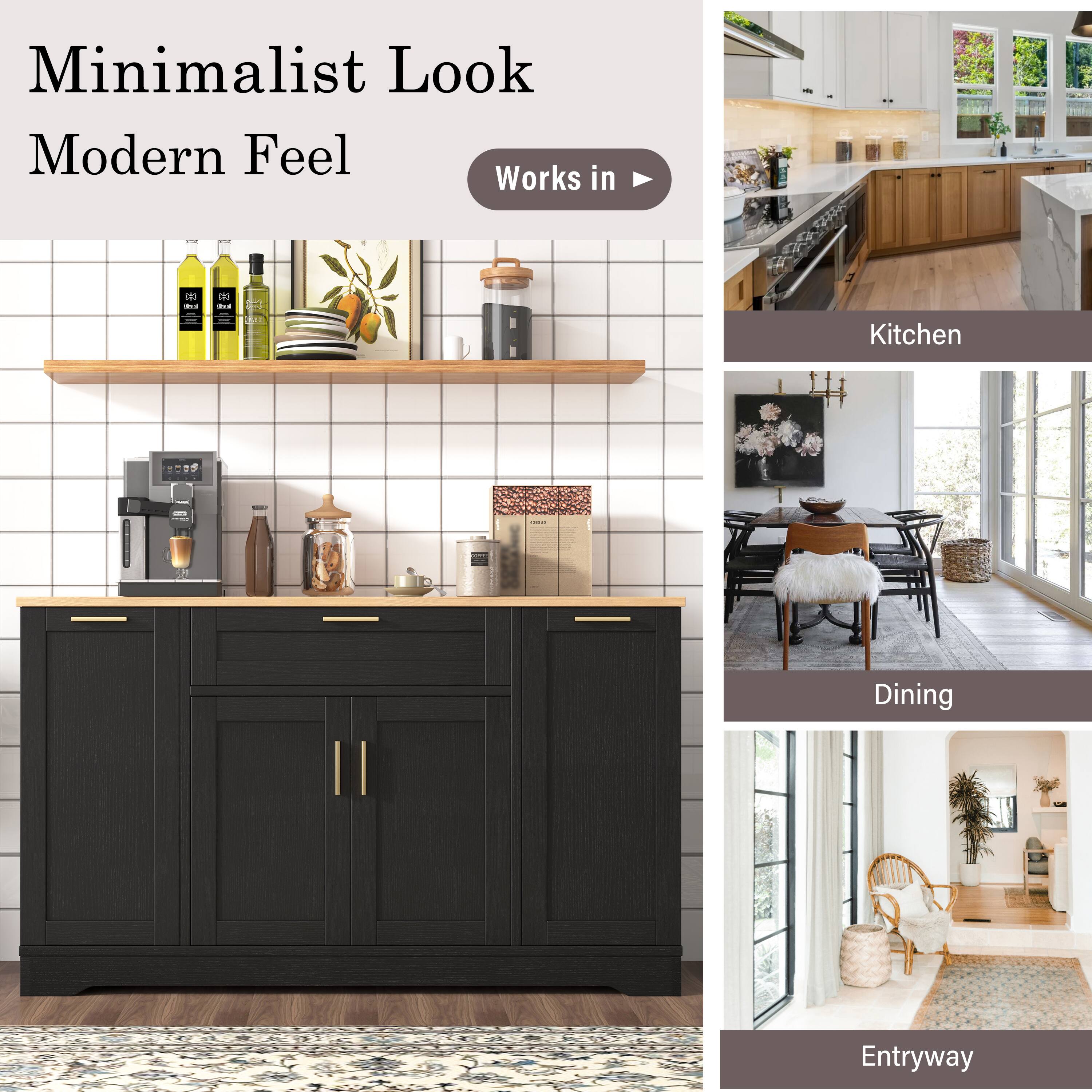 Minimalist Look Modern Feel  
Works in L1S!  
Kitchen  
Dining  
Entryway