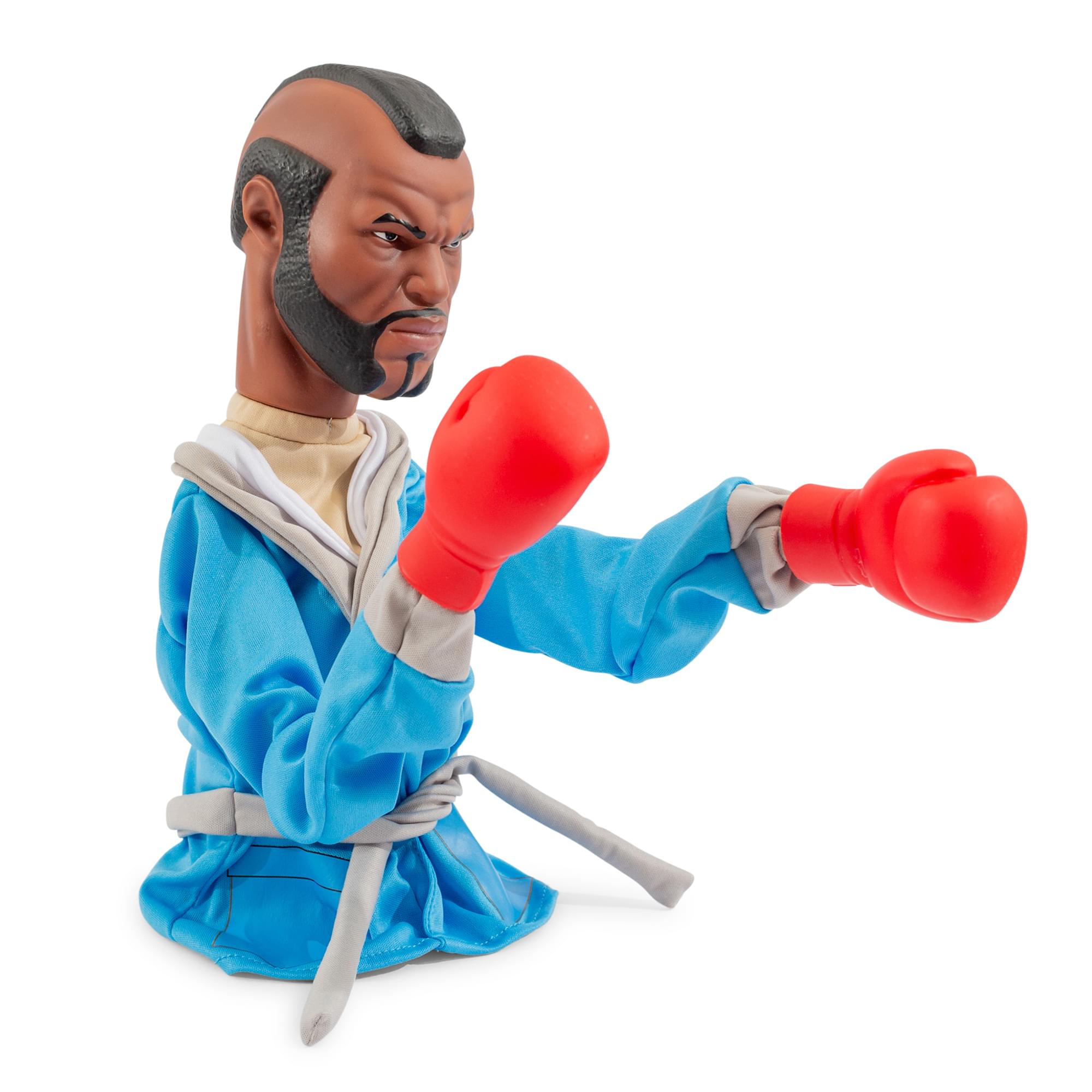 Alt View 10. Toynk - Rocky Reachers Clubber Lang 13-Inch Boxing Puppet Toy | Toynk Exclusive - Blue.