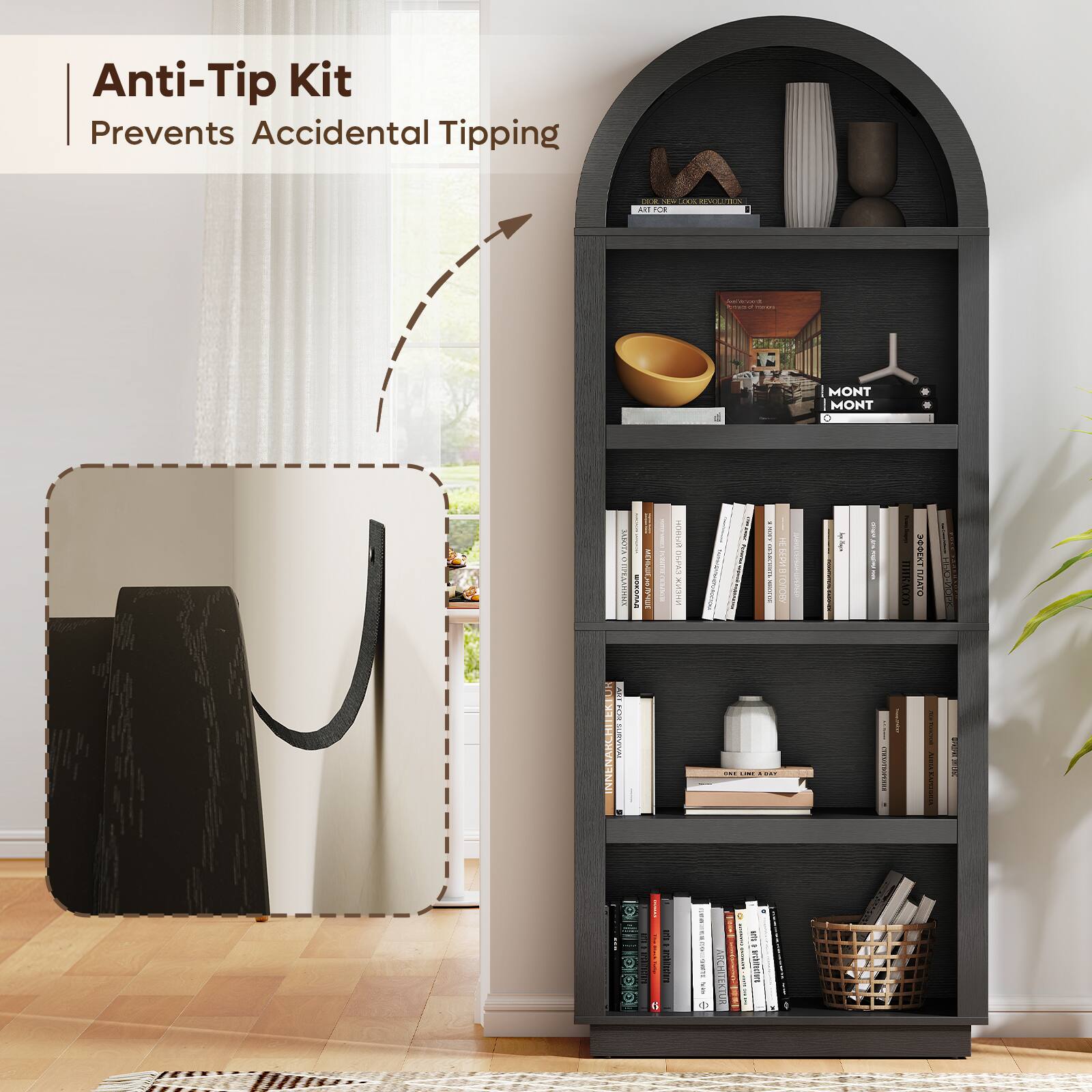 Anti-Tip Kit  
Prevents Accidental Tipping