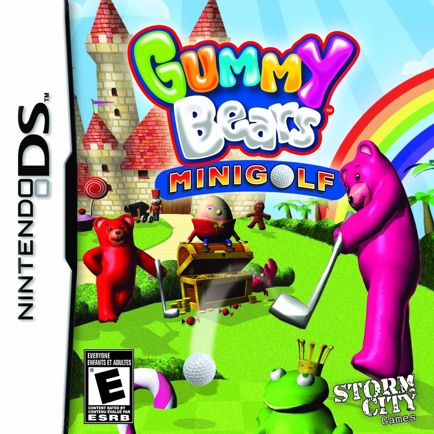 **Nintendo DS**

**Gummy Bears Minigolf**

**Storm City Games**

**Everyone Enfants et Adultes**

**E**  
**Content Rated by ESRB**  
**Contenu évalué par ESRB** - E (Everyone)