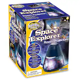 Brainstorm Limited - Brainstorm Toys - Space Explorer Room Projector - 24 Nasa & Hubble Spacecraft Images, Ages 6+