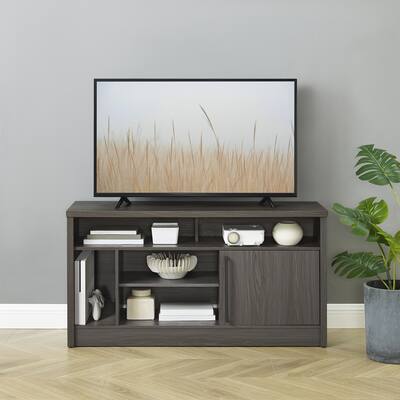 Insignia™ TV Stand for Most TVs Up to 55” with Gaming Nook Dark Insignia™ TV Stand for Most TVs Up to 55” with Gaming Nook Dark