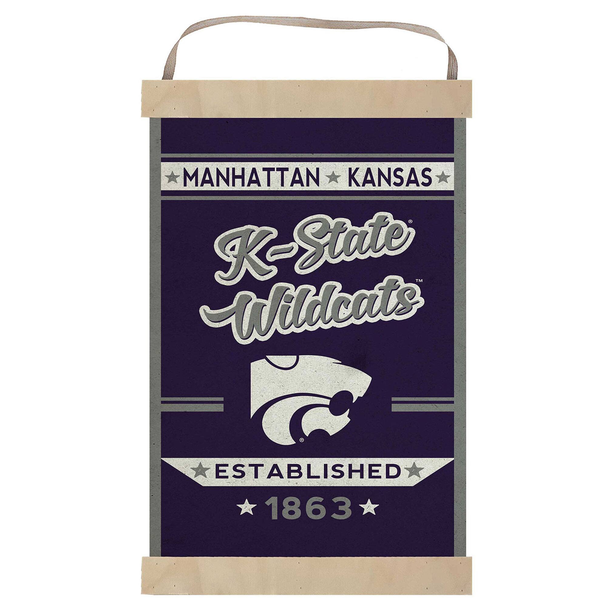 MANHATTAN KANSAS  
K-State Wildcats  
ESTABLISHED 1863