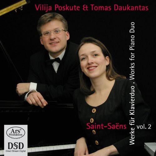 Vilija Poskute & Tomas Daukantas  
Saint-Saëns  
Works for Piano Duo  
vol. 2  

Ars Produktion  
Schumacher DSD Direct Stream Digital