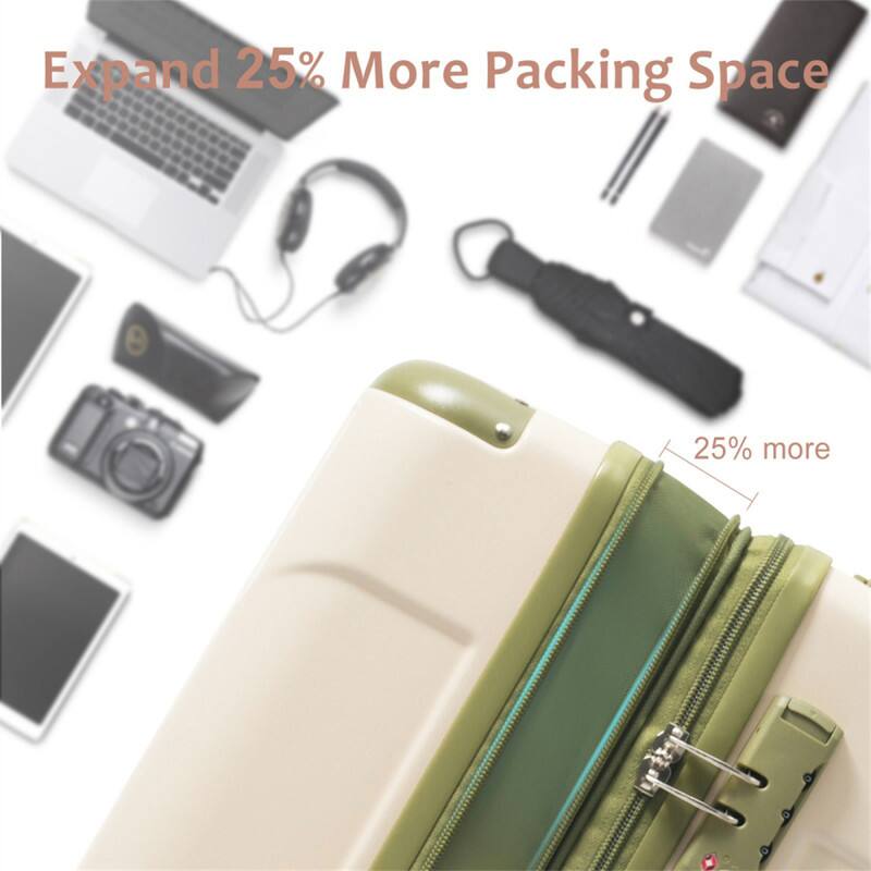 Expand 25% More Packing Space  
25% more