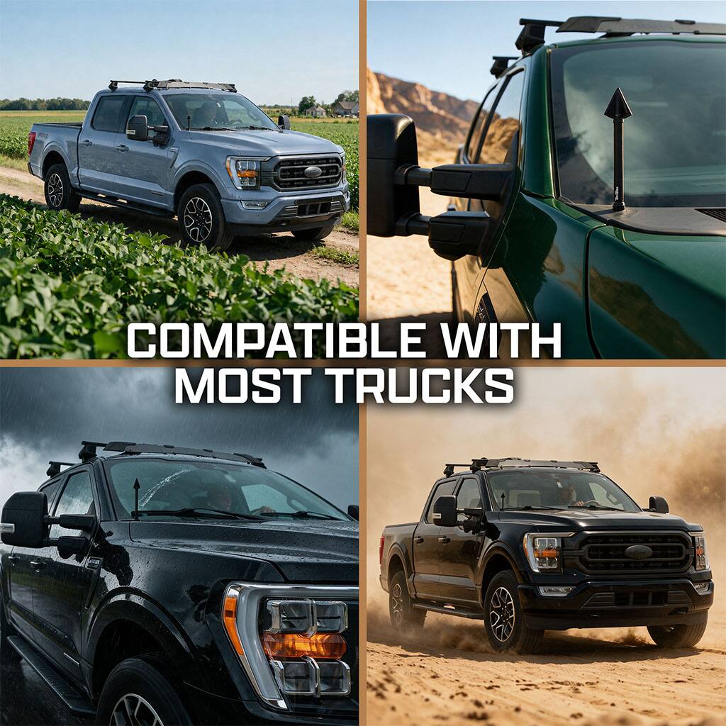COMPATIBLE WITH MOST TRUCKS
