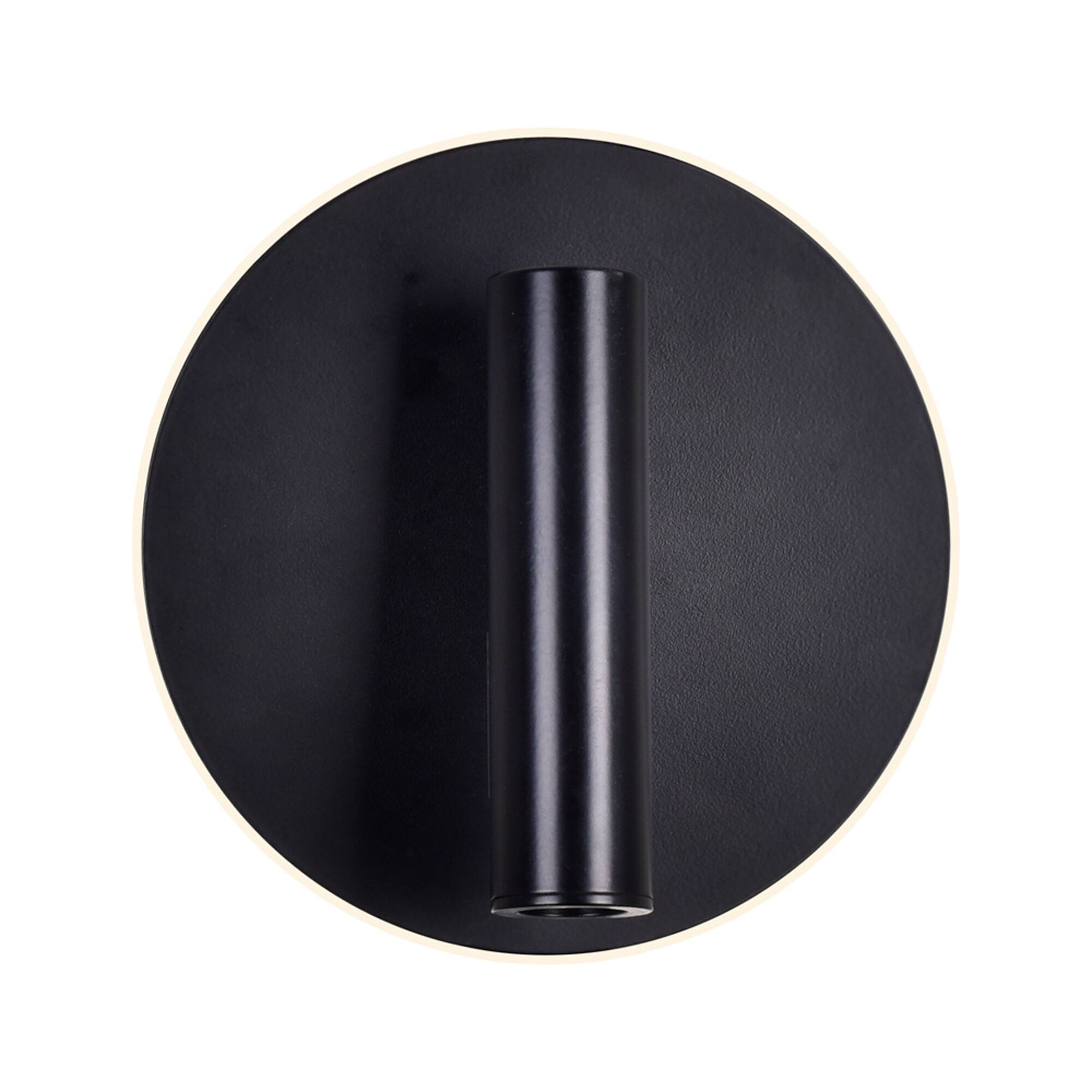 Angle. CWI Lighting - Private I LED Sconce With Matte Black Finish - Matte Black.