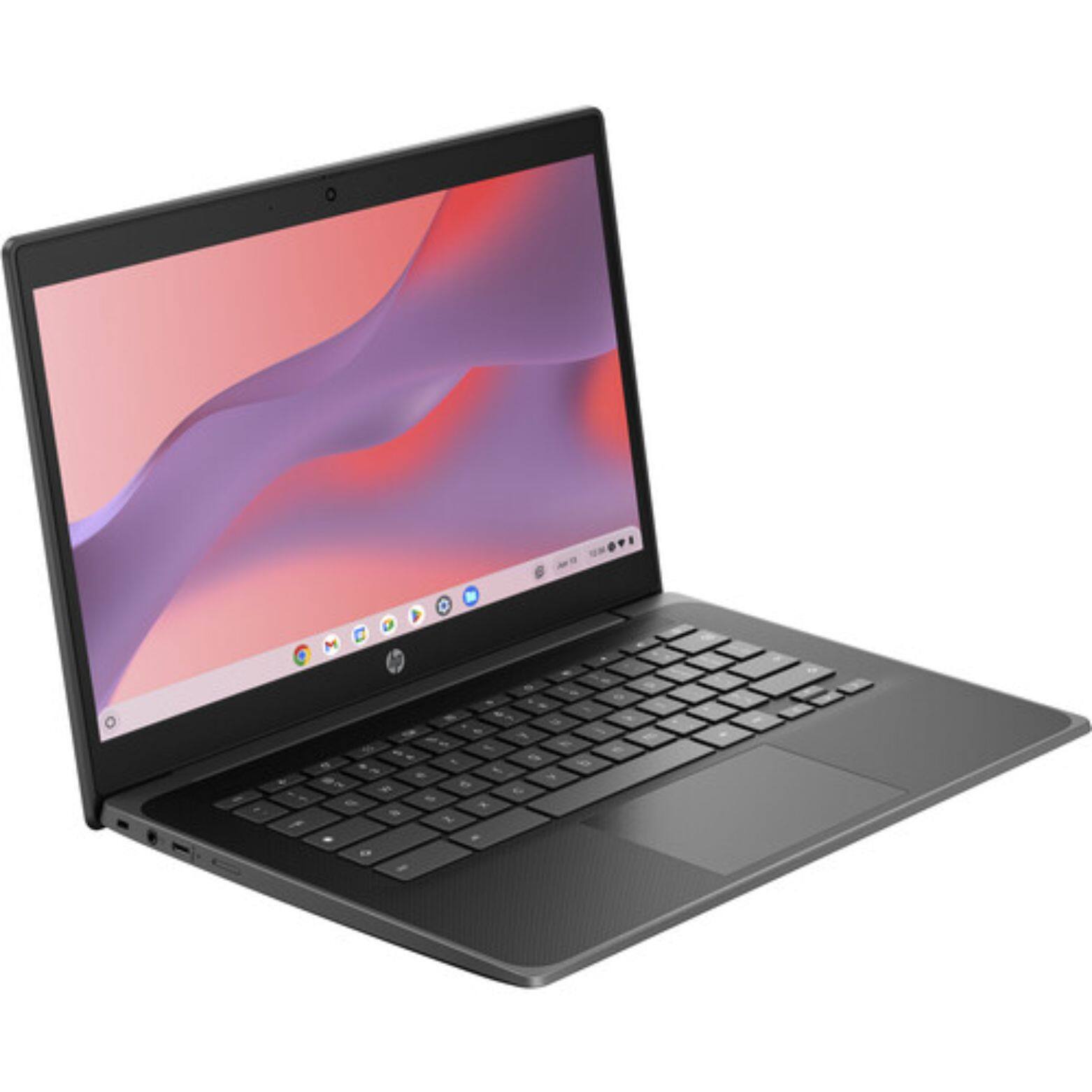 Alt View 1. HP - Fortis G11 Chromebook 14" Intel N100 0.8 GHz 4 GB 32GB SSD Intel UHD Graphics ChromeOS - Black.