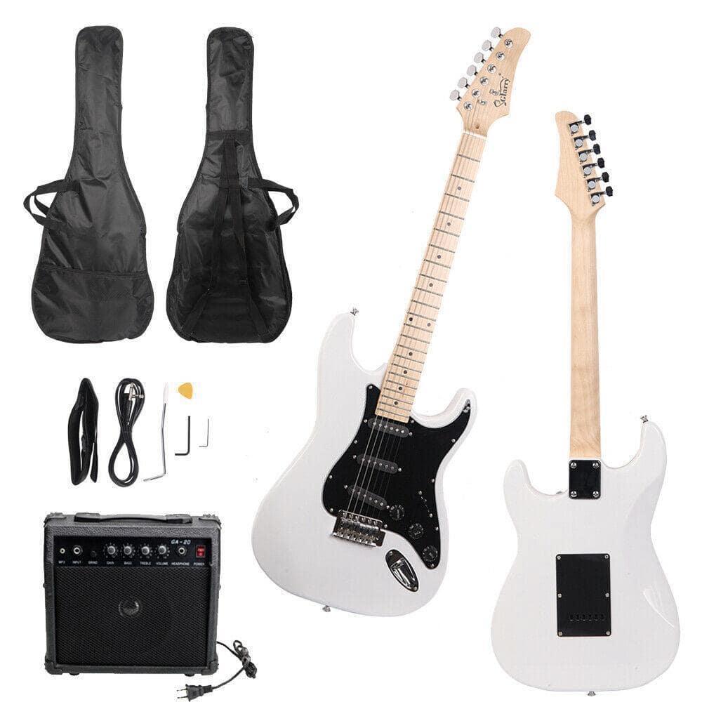 Winado - GST Basswood Electric Guitar 6 Strings Kit for Student With 20W AMP