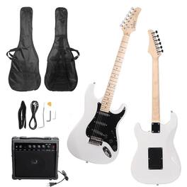 Winado - 39 Inch Full Size Electric Guitar for Music Lover Beginner with 20W Amp and Accessories Pack Guitar Bag