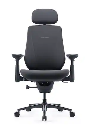 Front. LiberNovo - Maxis Electric Dynamic Ergonomic Chair - 52cm - Graphite.