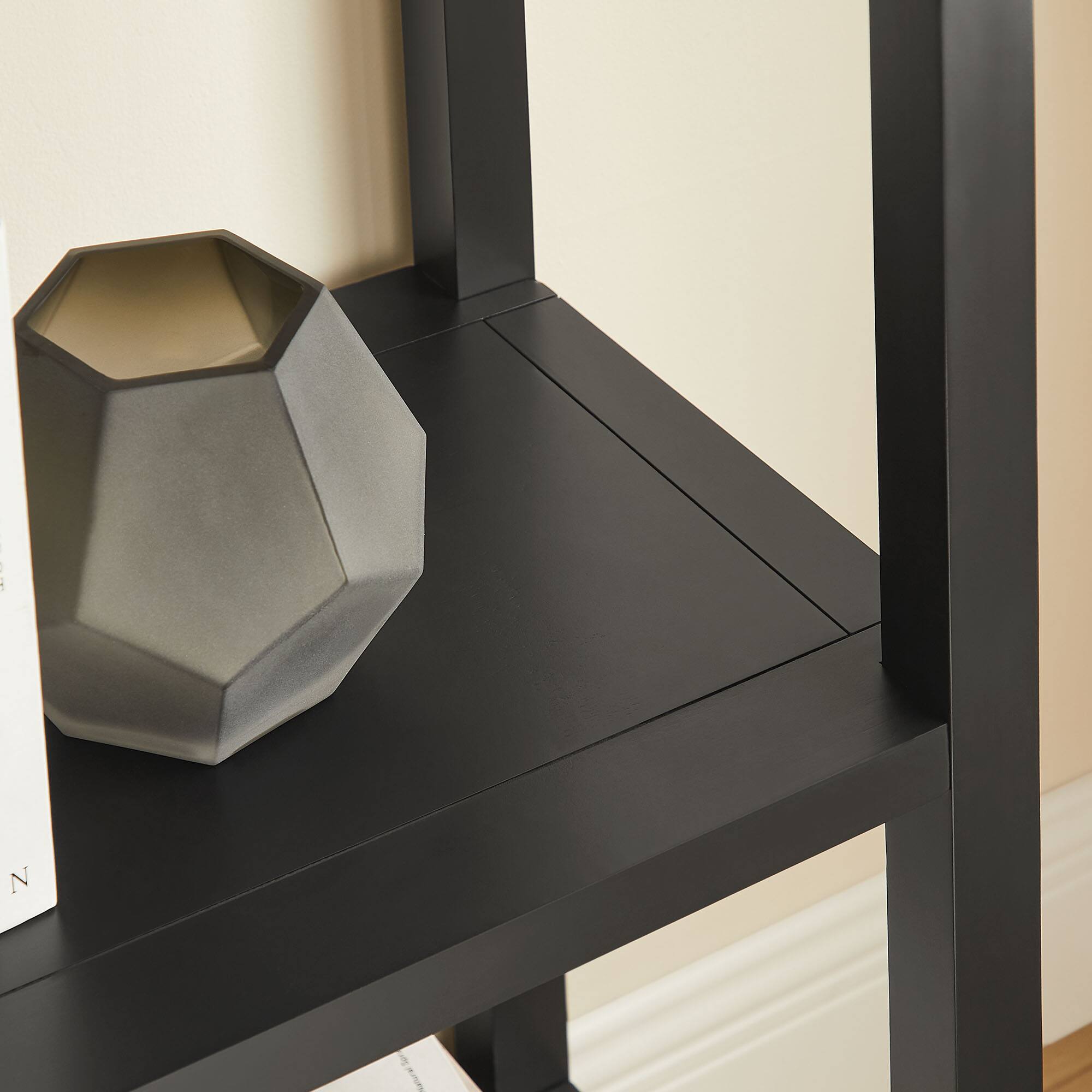 Alt View 1. Modway - Vexley 72 Inch Tall Narrow Arched Bookshelf by Modway - Black.