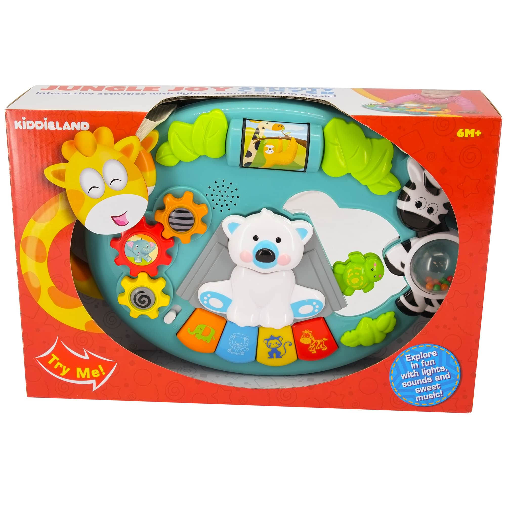 Kiddieland Kiddieland: Activity Center Jungle Joy, Interactive toy ...